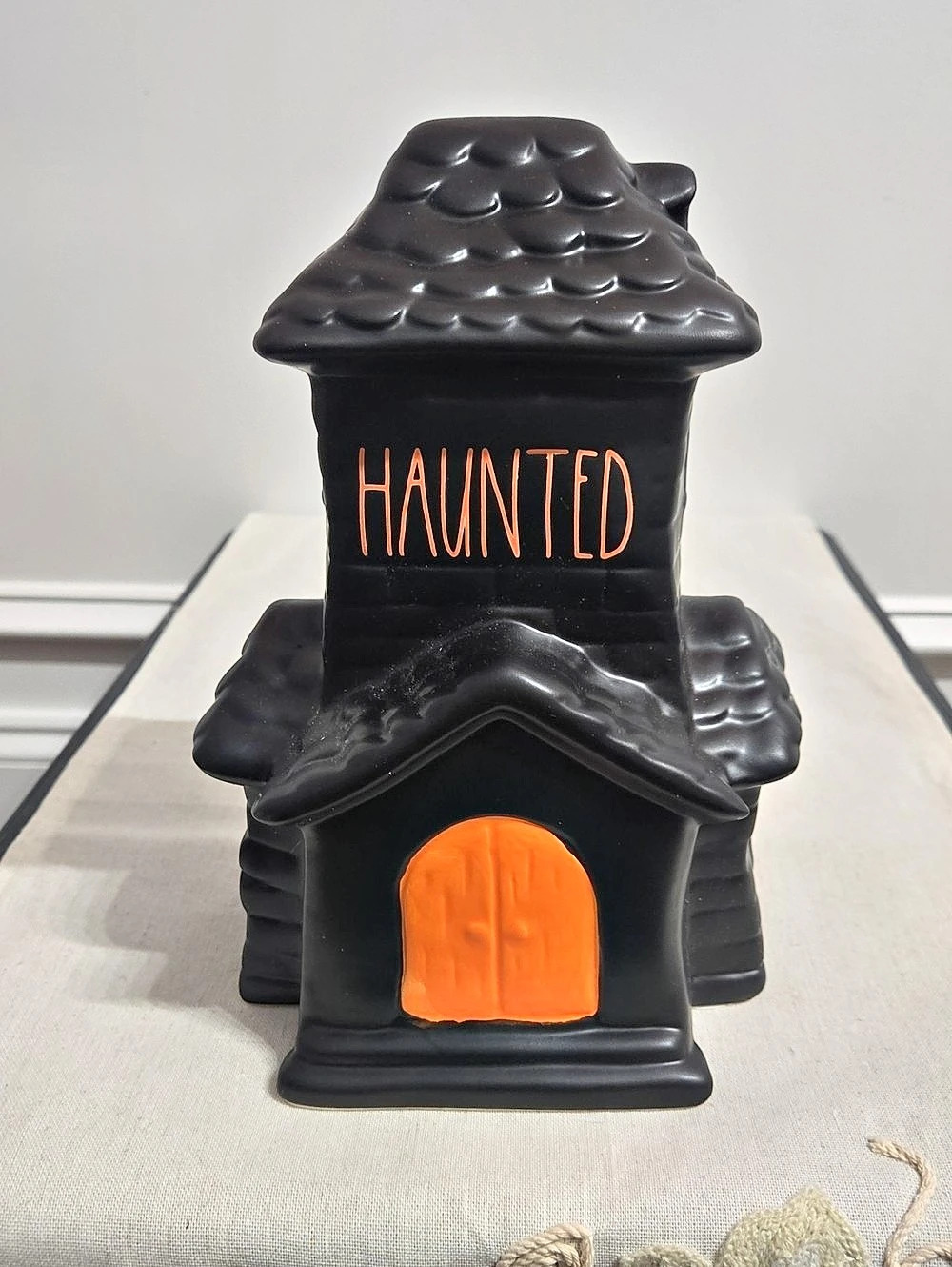 Rae Dunn Haunted Halloween House Decor Black & Orange